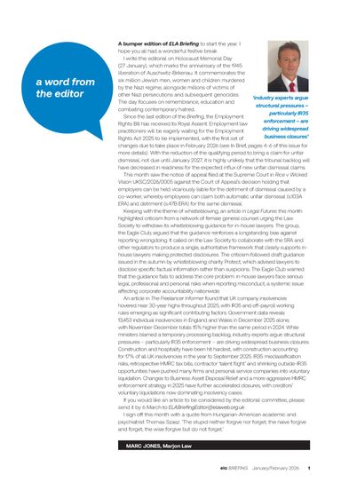 January/February 2026