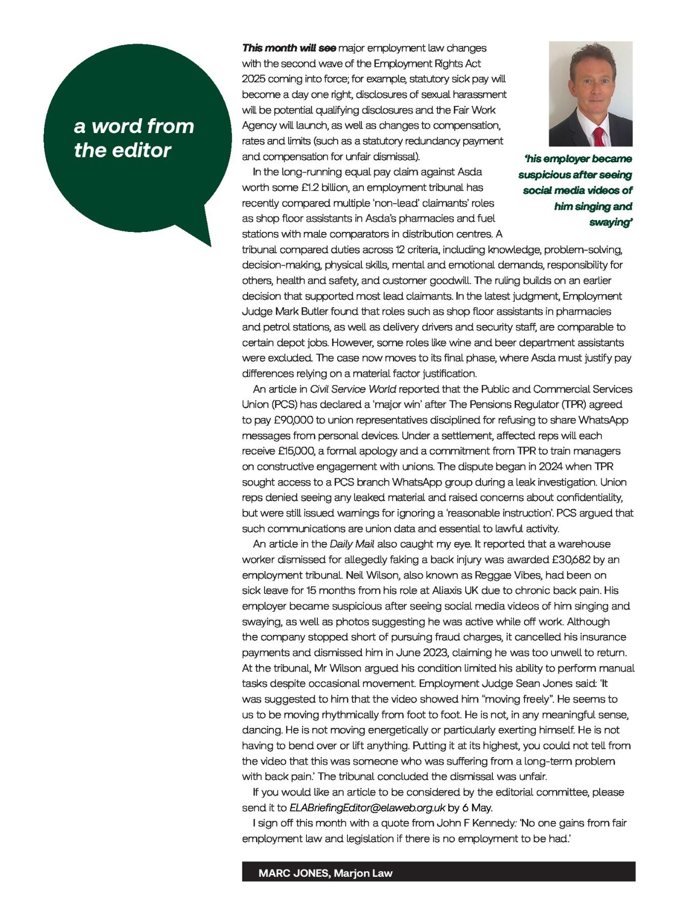 ELA Briefing - Editorial - March 2026